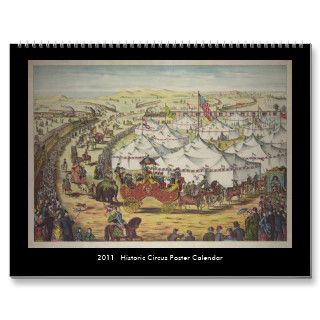 Historic Circus Poster Calendar