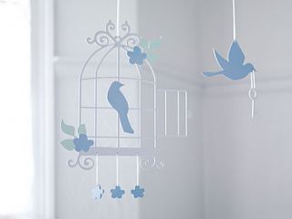 luxury bird cage mobile by bambizi