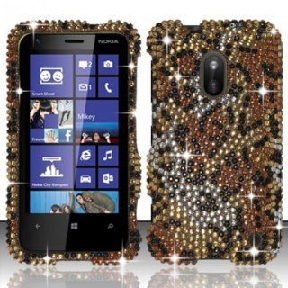 [Windowcell] Nokia Lumia 620 (Aio Wireless) Full Diamond Design Cover   Cheetah FPD 