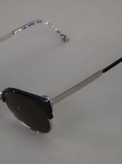 Retro Super Future 'ilaria Maiolica Cobalt' Sunglasses
