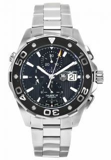 Tag Heuer CAJ2110.BA0872  Watches,Mens Aquaracer Black Chronograph Dial Stainless Steel Bracelet, Casual Tag Heuer Automatic Watches