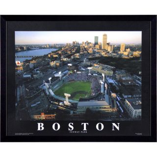 26 in W x 32 in H Boston Red Sox Framed Wall Art