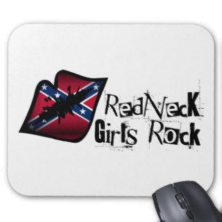 Redneck Girls Rock Mousepads
