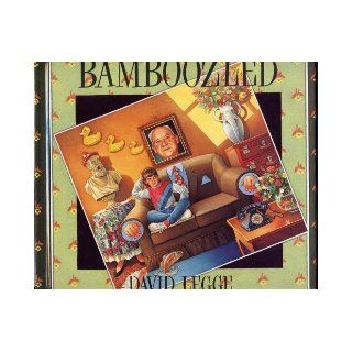 BAMBOOZLED written and illustrated by David Legge (Hardcover 36 pages with Charming Watercolor Illustrations by the author., A girl visits her grandpa, but something seems odd. Not the dishes hanging on the line. Not the tiger in the high chair. Not the pi