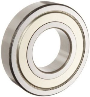 NSK 6203 625ZZC3 Deep Groove Ball Bearing, Single Row, Double Shielded, Pressed Steel Cage, C3 Clearance, Metric, 5/8" ID, 40mm OD, 12mm Width, 17000rpm Maximum Rotational Speed, 1079lbf Static Load Capacity, 2147lbf Dynamic Load Capacity Industrial 