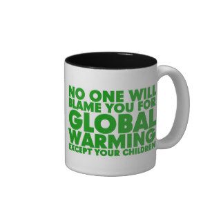 Earth Day 2009, April 22, Stop Global Warming Coffee Mugs