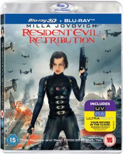 Resident Evil Retribution 3D (Includes UltraViolet Copy)      Blu ray