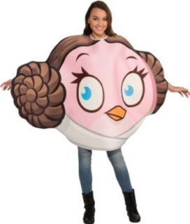 Angry Birds Star Wars Princess Leia Adult Costume, Multicolor, One Size Clothing