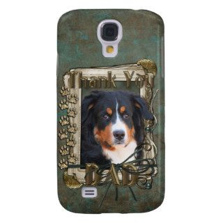 Thank You   Stone Paws   Bernese Mountain Dog  Dad Samsung Galaxy S4 Cases