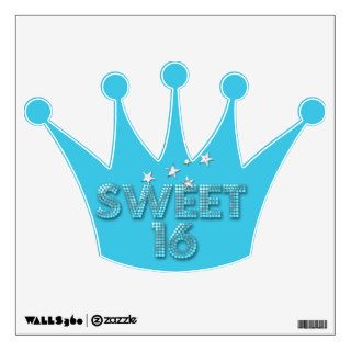 Sweet Sixteen Sweet 16 16th Birthday Party Wall Decal