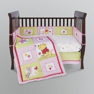 Disney Winnie the Pooh "Precious Pooh" 5 piece Crib Bedding Set (5 Pieces)  Baby