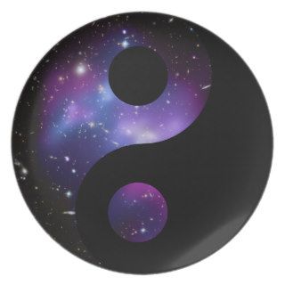 Space Yin Yang Plate