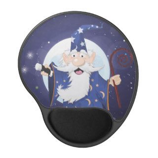 Magical Wizard Cartoon Gel Mousepad