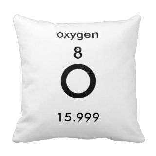 Periodic Table 8 Oxygen Pillow