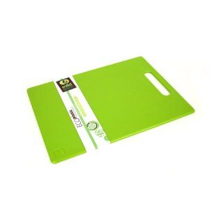 Solid Green Large Plastic Cutting Board, Green Apple Kitchen & Dining