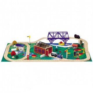 Thomas and Friends   Train Sets   A Day at the Works Set Toys & Games