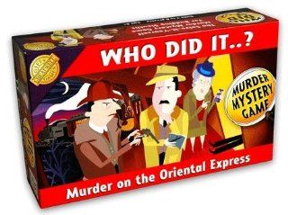 Who Did It? Murder Mystery Board Game Toys & Games