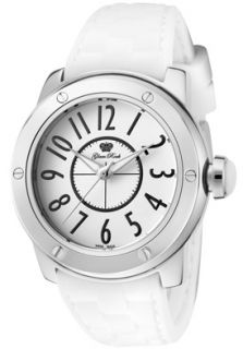 Glam Rock GR50001 NV  Watches,Womens Aqua Rock White Enamel Dial White Silicone, Casual Glam Rock Quartz Watches
