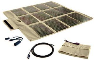 Tactical Solar ETI0021 0040B Tan 20W Foldable Solar Panel Automotive