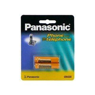 Panasonic Original Ni MH Rechargeable Battery for the Panasonic KX TGA651   KX TG6511B   KX TG6512B & KX TG6513B DECT 6.0 PLUS Expandable Cordless Phone System Black Electronics
