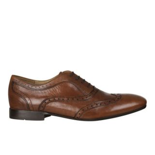 H by Hudson Mens Francis Brogues   Tan      Clothing