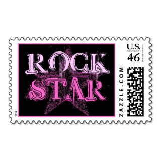 ROCK STAR postage