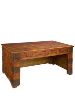 Antique Trunk Desk by Sarreid