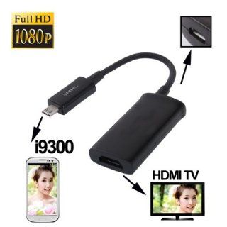Goldensunsky Micro USB MHL to HDMI AF Cable for Samsung Galaxy SIII / i9300, Support 1080P Full HD Output (Length 10.5cm), with Logo Cell Phones & Accessories