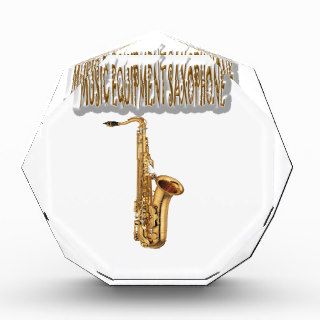 Music Equipment Saxophone Acrylic Award