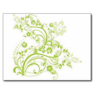 Flower design.png post card