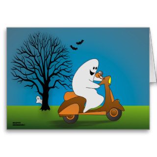 Scooter Halloween Card
