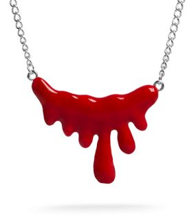 Blood Drip Necklace