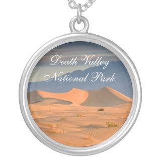Sunset Sky Sand Dunes Death Valley National Park Pendant