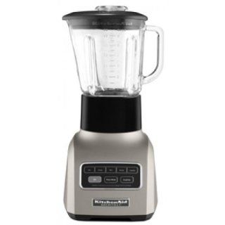 KitchenAid5 Speeds 48 Oz. Glass Pitcher Architect Series KSB655CS Cocoa Silver IGN Electric Countertop Blenders Kitchen & Dining