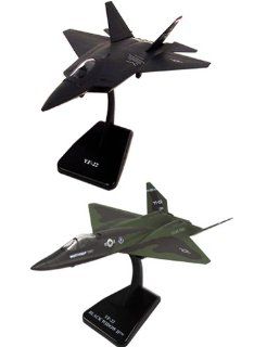 InAir E Z Build 2pc Set   F 22 Raptor and YF 23 Black Widow Toys & Games