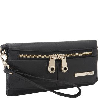 Kenneth Cole Reaction Wooster Street Double Gusset Flap Clutch