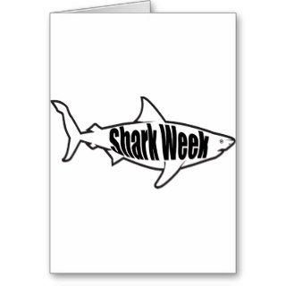 Shark Week Greeting Cards