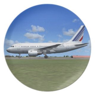 Airbus A318 Short haul Plane Plate
