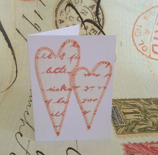 screenprinted golden wedding anniversary card by lucie pritchard