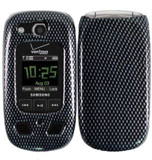 Carbon Fiber Hard Case Cover for Samsung Convoy 2 U660 Cell Phones & Accessories