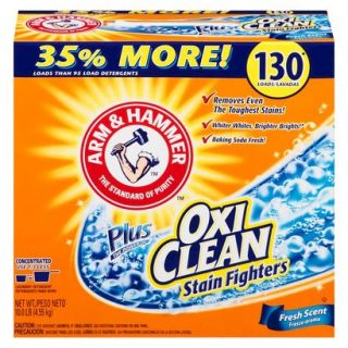 Arm & Hammer Plus OxiClean Powder Laundry Deterg