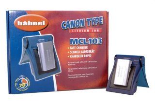 Hahnel HL MCL103C Lithium Ion Camcorder Charger for Canon  Camcorder Batteries  Camera & Photo