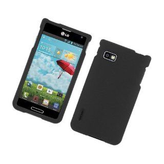 [Windowcell] Lg Optimus F3 / Ms659 Rubberized Protector Cover Black 01 Cell Phones & Accessories