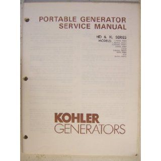 Kohler Generators   PowerPro Service Manual   Models 2.25 MBM, 3.5 MM, 3.5 MBM, 5 MM, 5 MBM, 5 CM HS Kohler Co Books