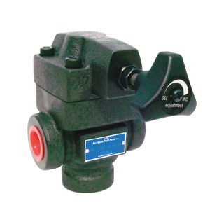 Northman Fluid Power In-Line Hydraulic Relief Valve — 50 GPM, 500–2000 PSI Adjustable, 3550 PSI, 3/4in. NPT Ports, Model# RFT062  Relief Valves