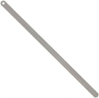 Starrett 667M 20 Steel Thickness Feeler Gage, 0.2mm Thickness, 12.7mm Width, 300mm Length Thickness Gauges