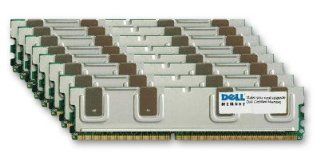NEW DELL MADE GENUINE ORIGINAL 64GB KIT (8 x 8GB) DDR2 667 PC2 5300 240 PIN Fully Buffered RAM Upgrade for DELL POWEREDGE 2900 R900 Computers & Accessories