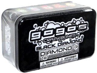 Gogo's Crazy Bones Black Diamond Tin with 10 Exclusive Gogos Toys & Games