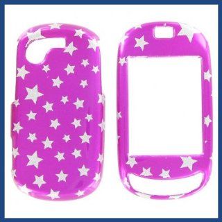 Samsung T669 (Gravity T) Star On Hot Pink Protective Case Computers & Accessories