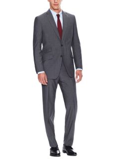 Tonal Grid Suit by Calvin Klein White Label